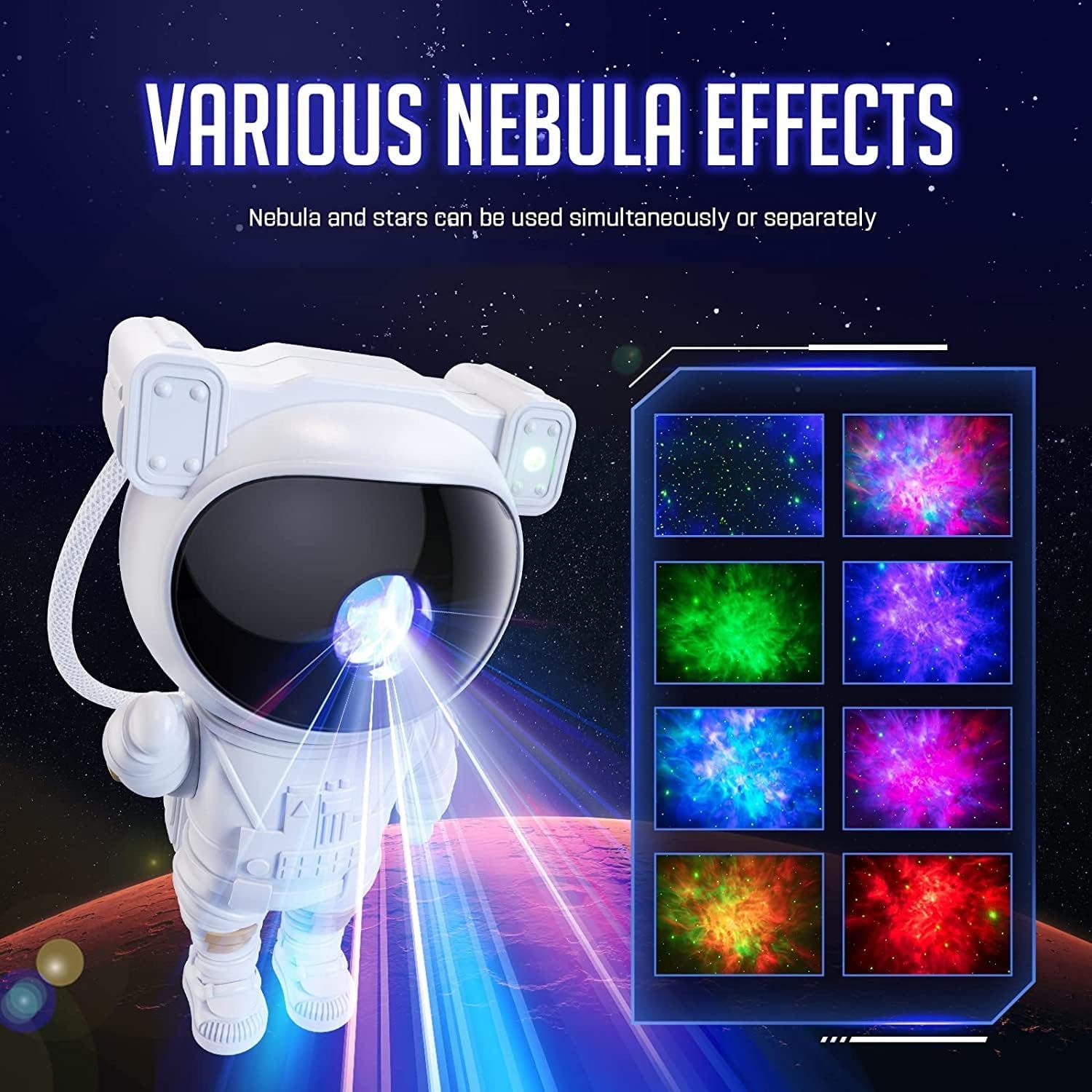Astronaut Mini Projector
